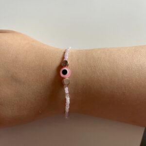 Augen Armband in pink