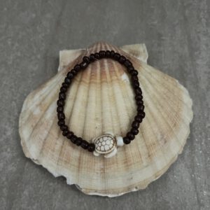Schildkröten  Armband braun